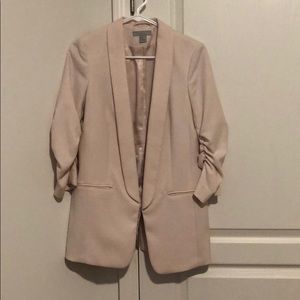 H&M light pink blazer